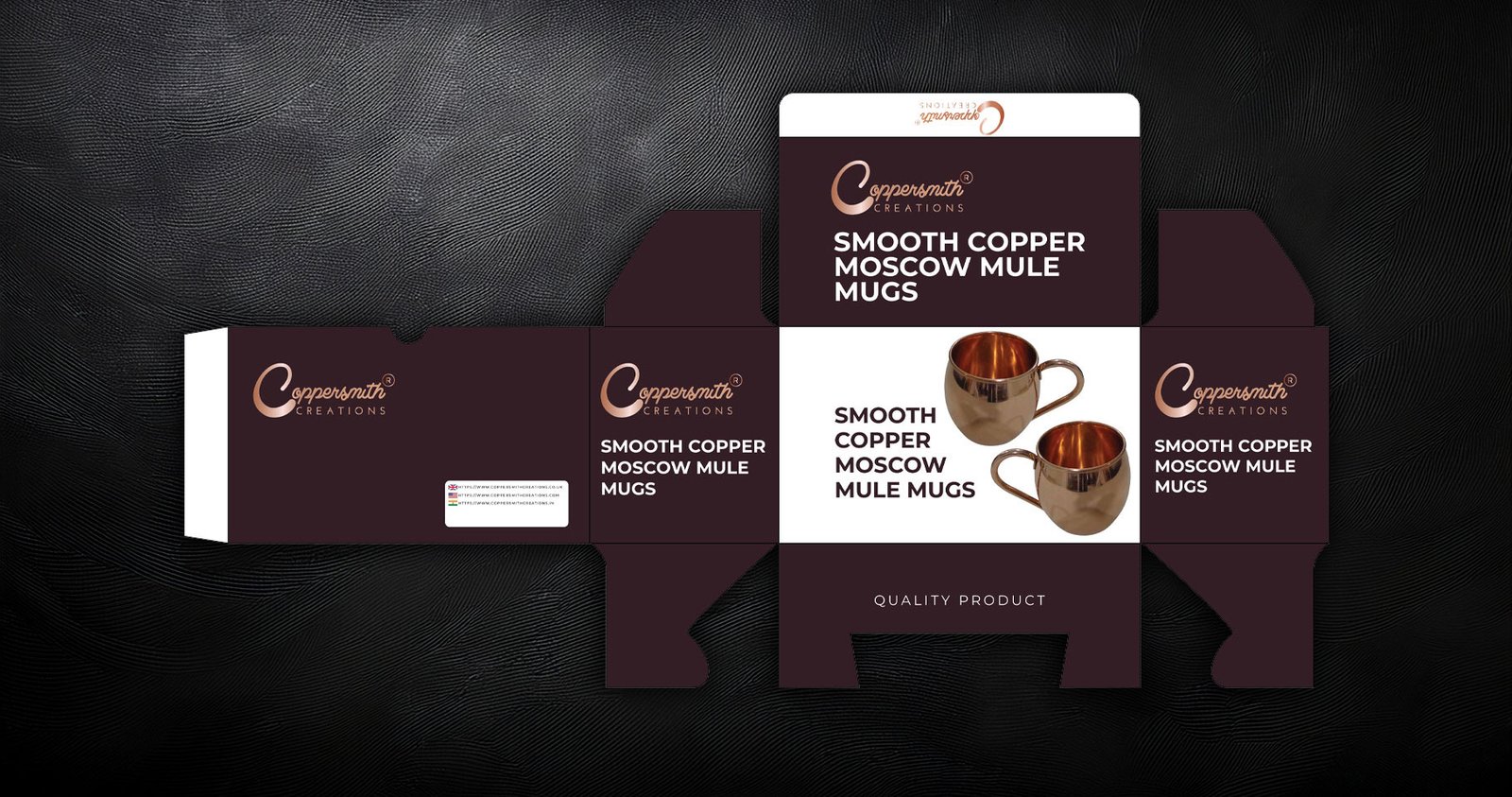 Coppersmith Creations Packaging