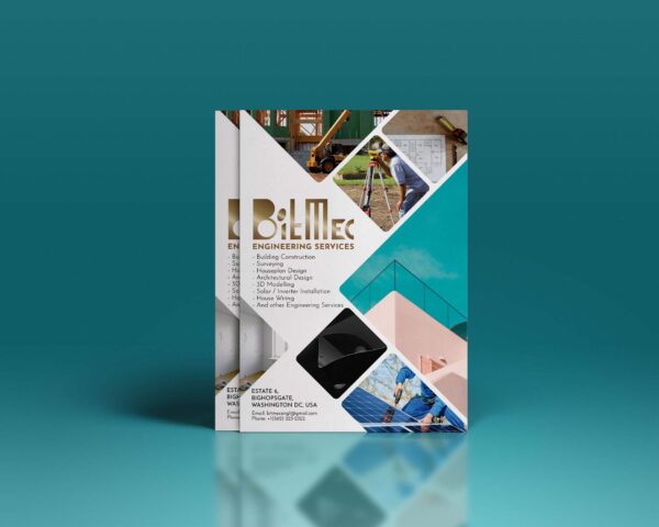 Single Page Flyer Design Service