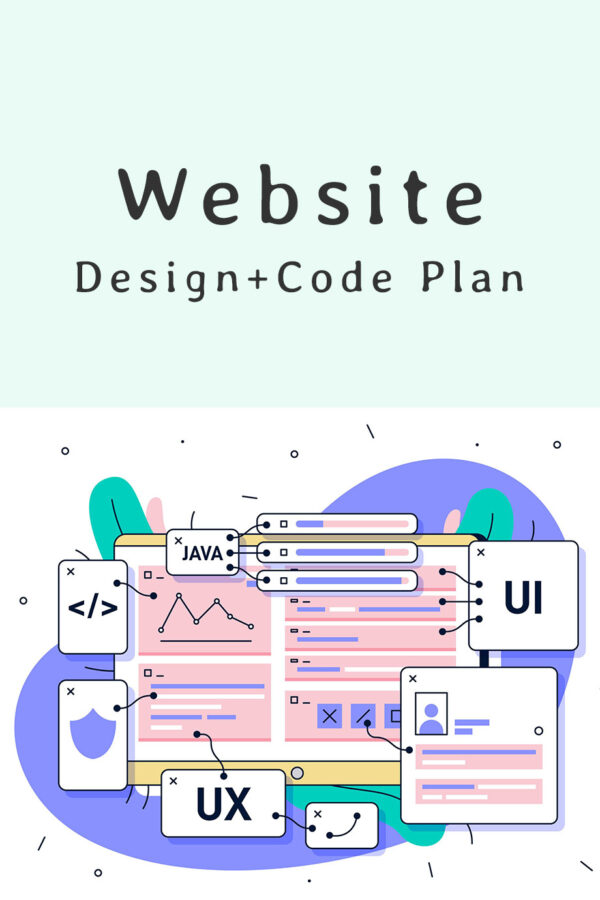 Website Design+Code Plan