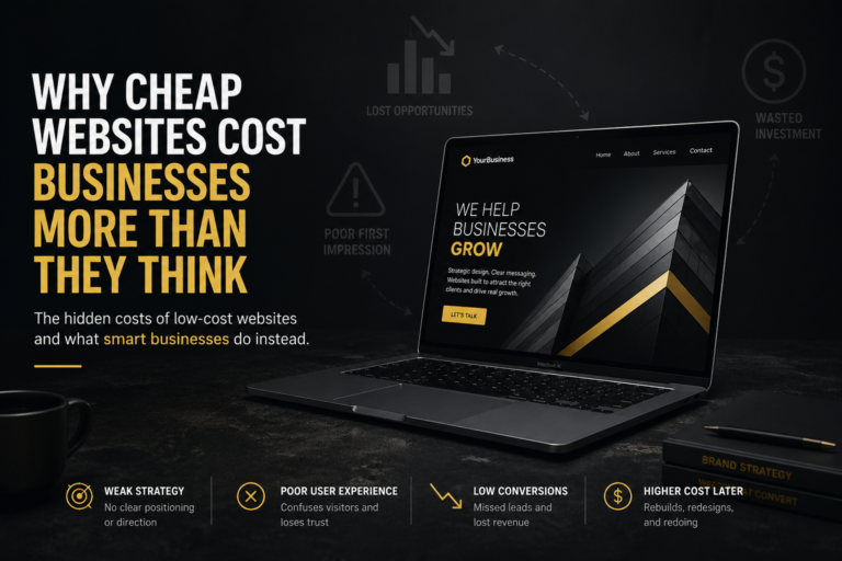 Why Cheap Websites Cost Businesses More Than They Think